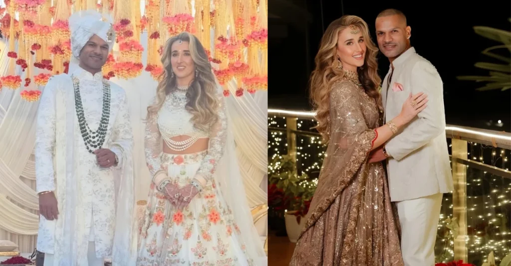 Shikhar Dhawan marries Irish girlfriend Sophie Shine in dreamy ceremony; viral pics take internet by storm Shikhar Dhawan marries Irish girlfriend Sophie Shine in dreamy ceremony; viral pics take internet by storm