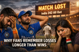 Why Cricket Fans Remember Losses Longer Than Wins Why Cricket Fans Remember Losses Longer Than Wins