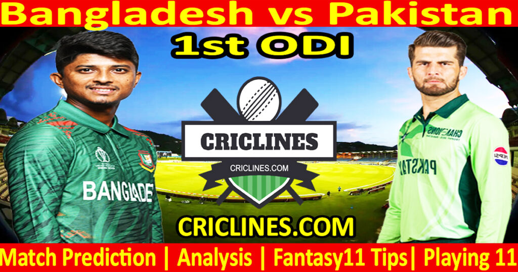 BAN vs PAK-Today Match Prediction-2nd ODI-2026-Who Will Win