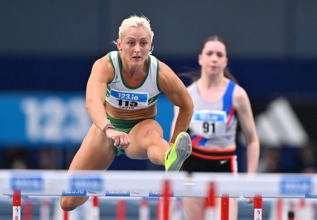 Eighth National Indoor 60m Hurdles Title for Sarah Lavin