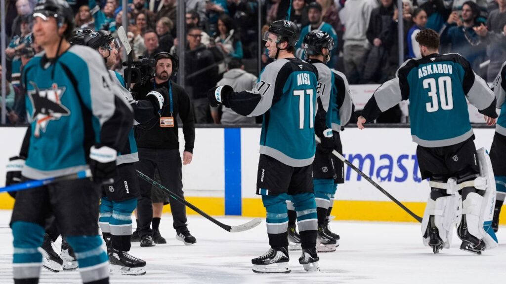 Misa scores in OT as Sharks edge Jets